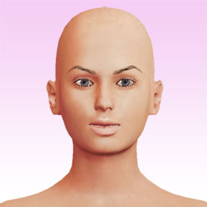 face frontal