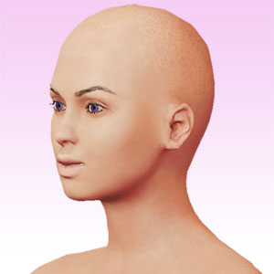 face left oblique